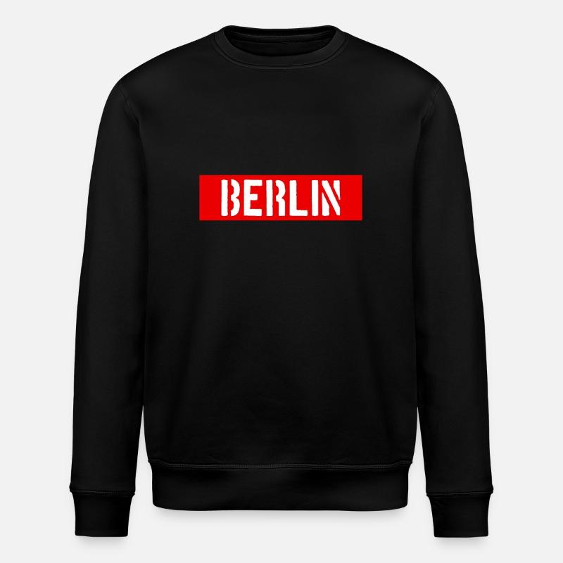 Berlin - Deutschland - Allemagne - Alexanderplatz - Sweat bio ROLLER Stanley/Stella Unisexe - noir