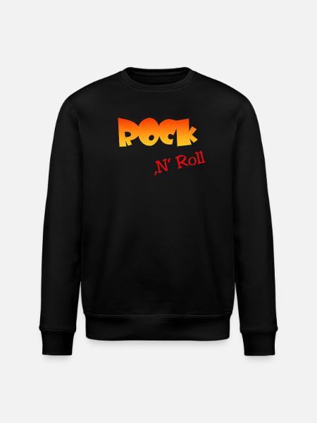 Rock n Roll - Stanley/Stella Unisex Bio-Sweatshirt ROLLER - Schwarz