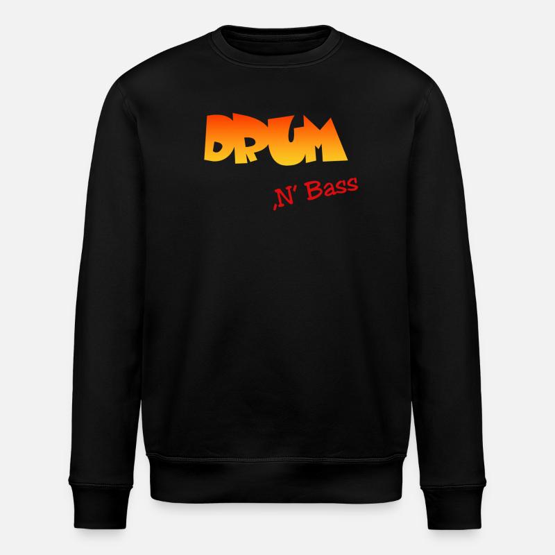Drum n Bass - Stanley/Stella Unisex Bio-Sweatshirt ROLLER - Schwarz