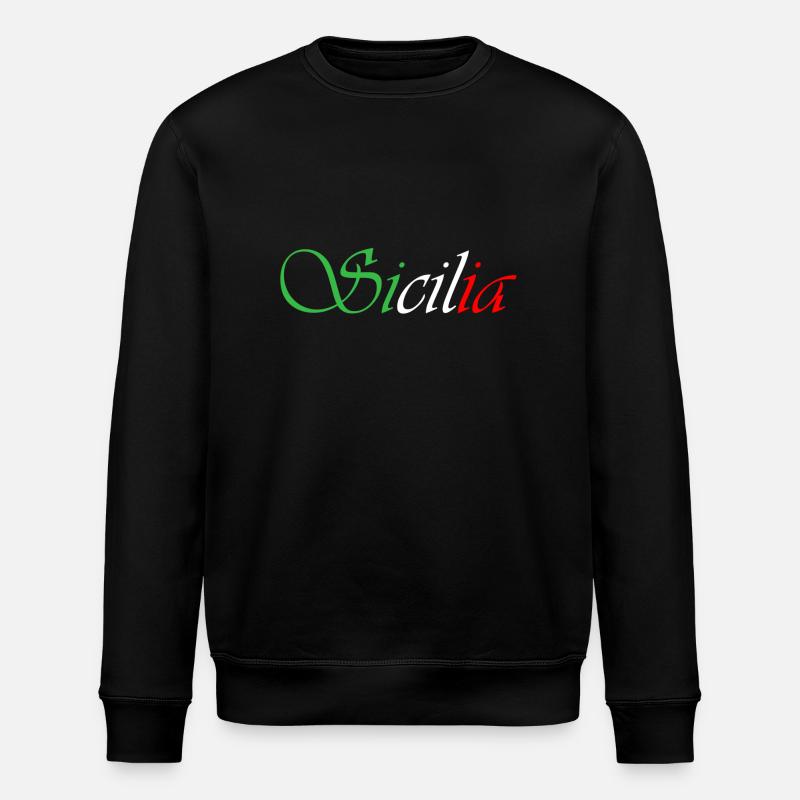 sicilia - Sweat bio ROLLER Stanley/Stella Unisexe - noir