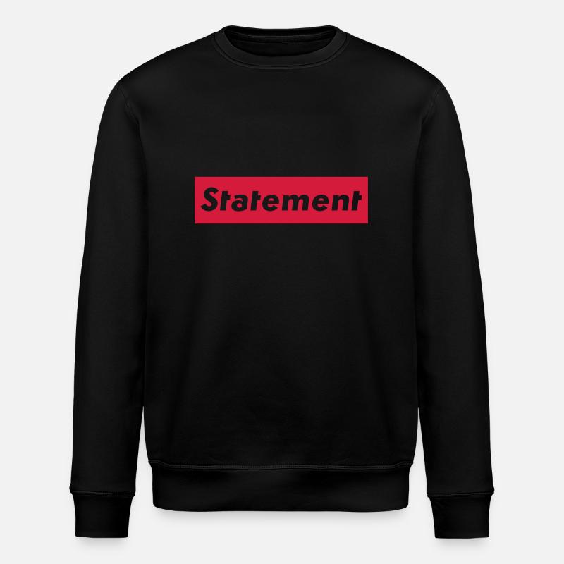 Statement - Sweat bio ROLLER Stanley/Stella Unisexe - noir