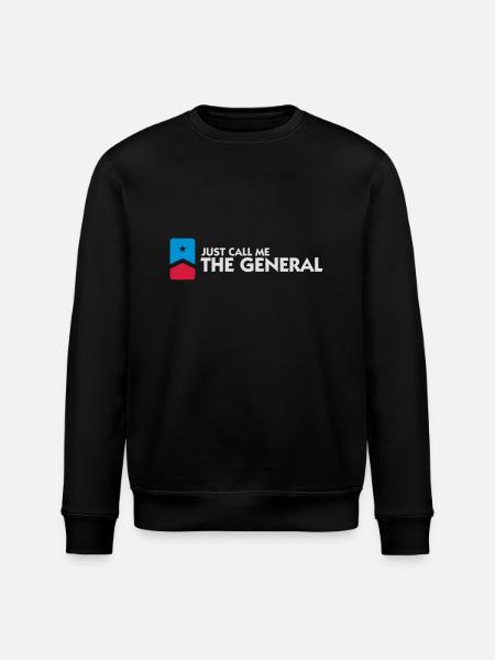 Appelez-moi simplement le général - Sweat bio ROLLER Stanley/Stella Unisexe - noir