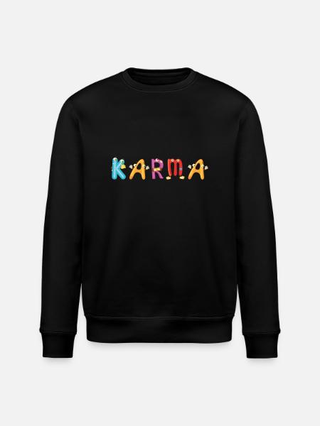 Karma - Stanley/Stella Unisex Bio-Sweatshirt ROLLER - Schwarz