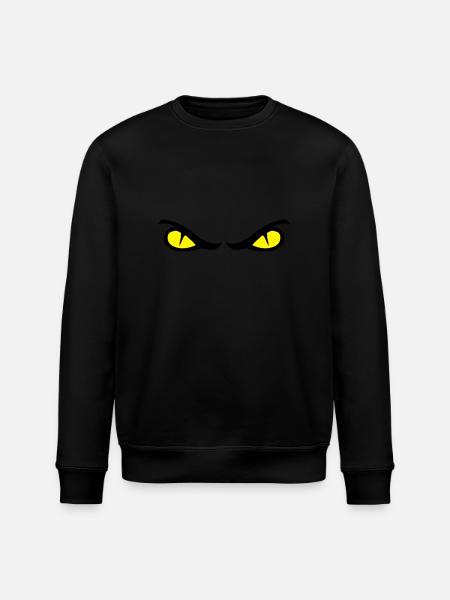 eyes - Stanley/Stella ROLLER Unisex Organic Sweatshirt - black