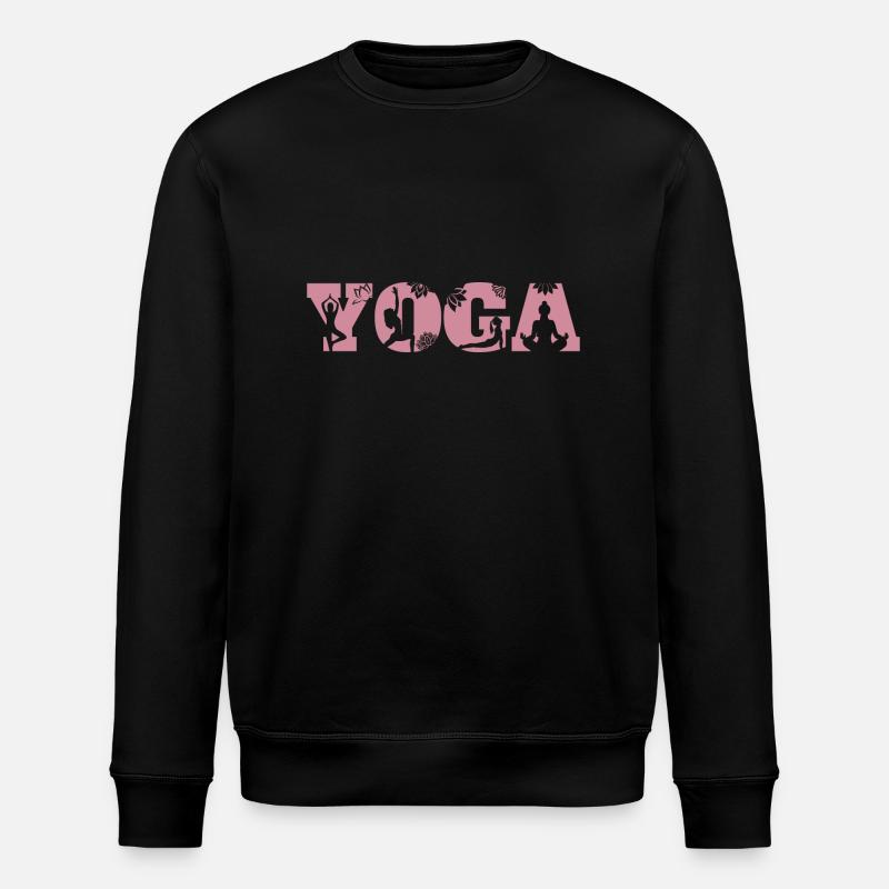 Yoga idée cadeau - Sweat bio ROLLER Stanley/Stella Unisexe - noir