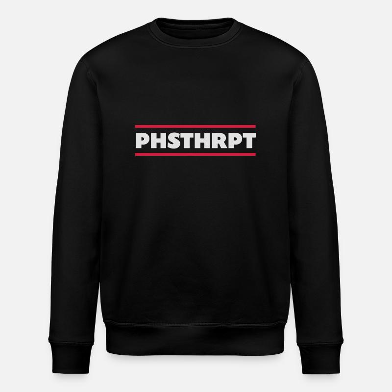 PHYSIOTHERAPEUT - Stanley/Stella Unisex Bio-Sweatshirt ROLLER - Schwarz