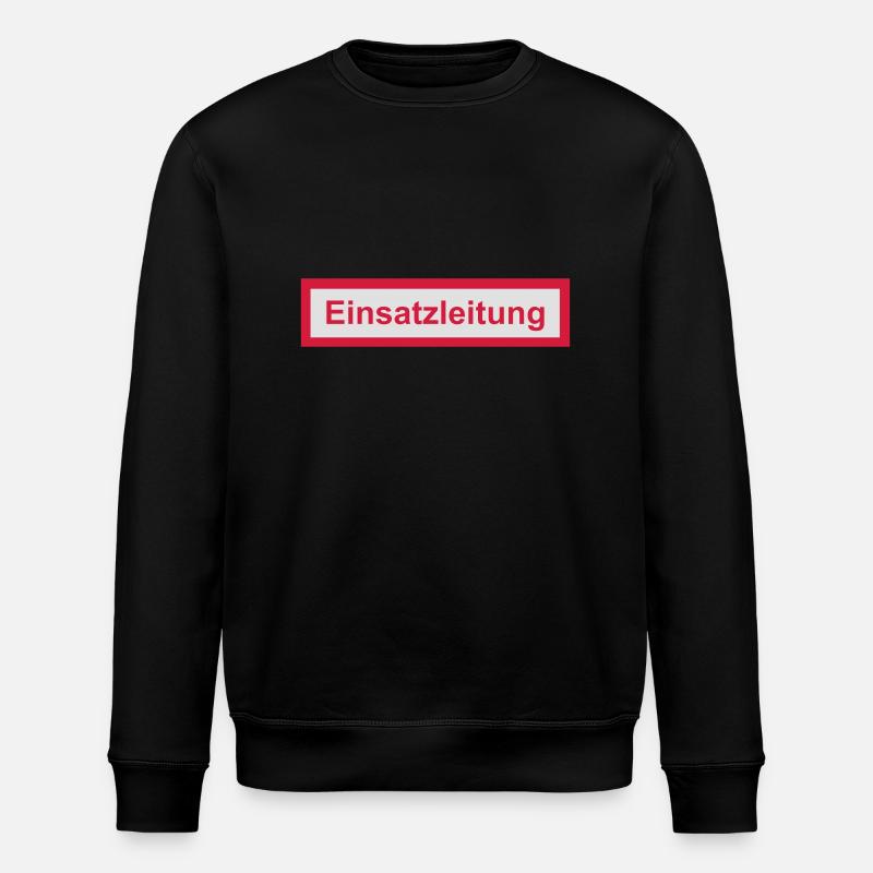 Feuerwehr - Stanley/Stella Unisex Bio-Sweatshirt ROLLER - Schwarz