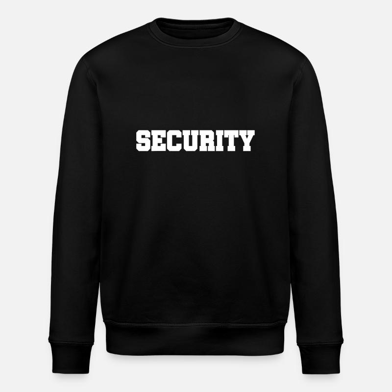 Security - Security Service - Guarding - Protection - Stanley/Stella ROLLER Unisex Organic Sweatshirt - black