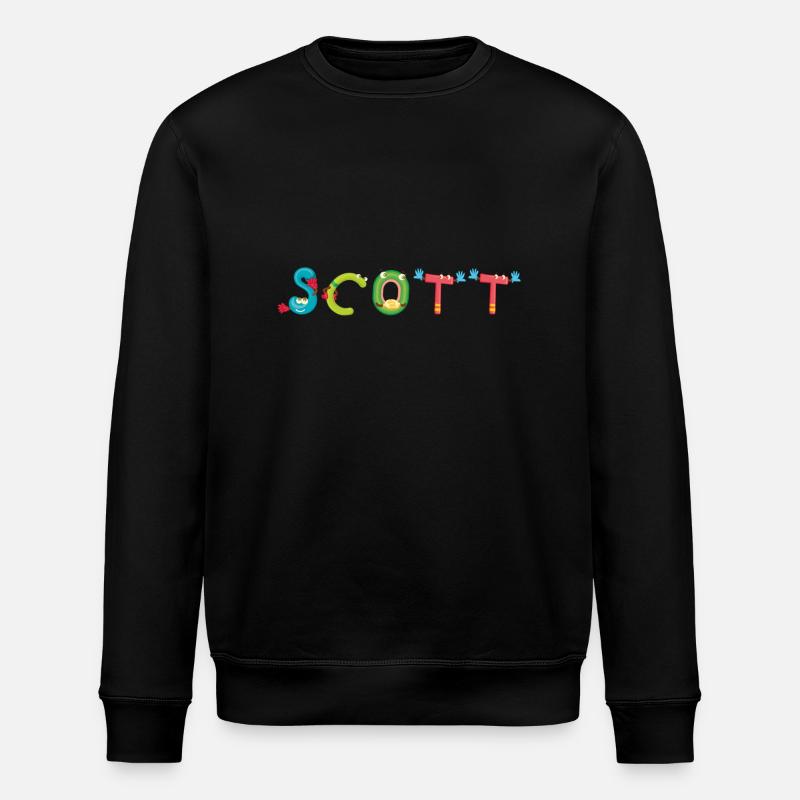 Scott - Stanley/Stella Unisex Bio-Sweatshirt ROLLER - Schwarz