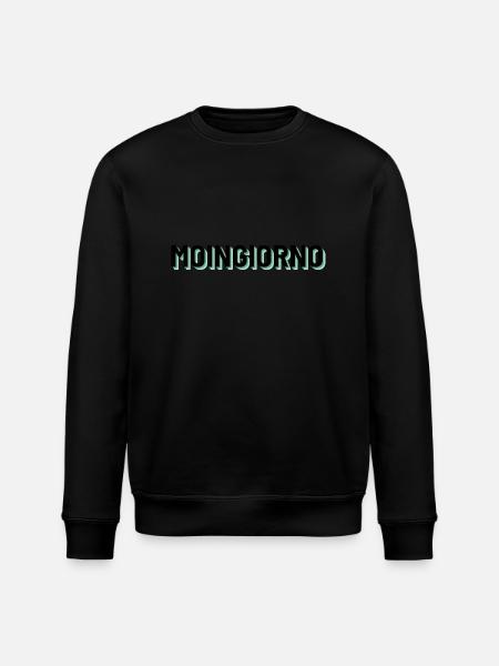 MOINGIORNO - Stanley/Stella ROLLER Unisex Organic Sweatshirt - black