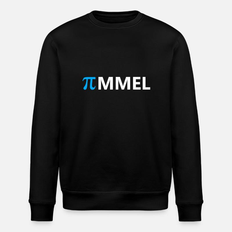 Einfach nur Pimmel blau - Stanley/Stella Unisex Bio-Sweatshirt ROLLER - Schwarz