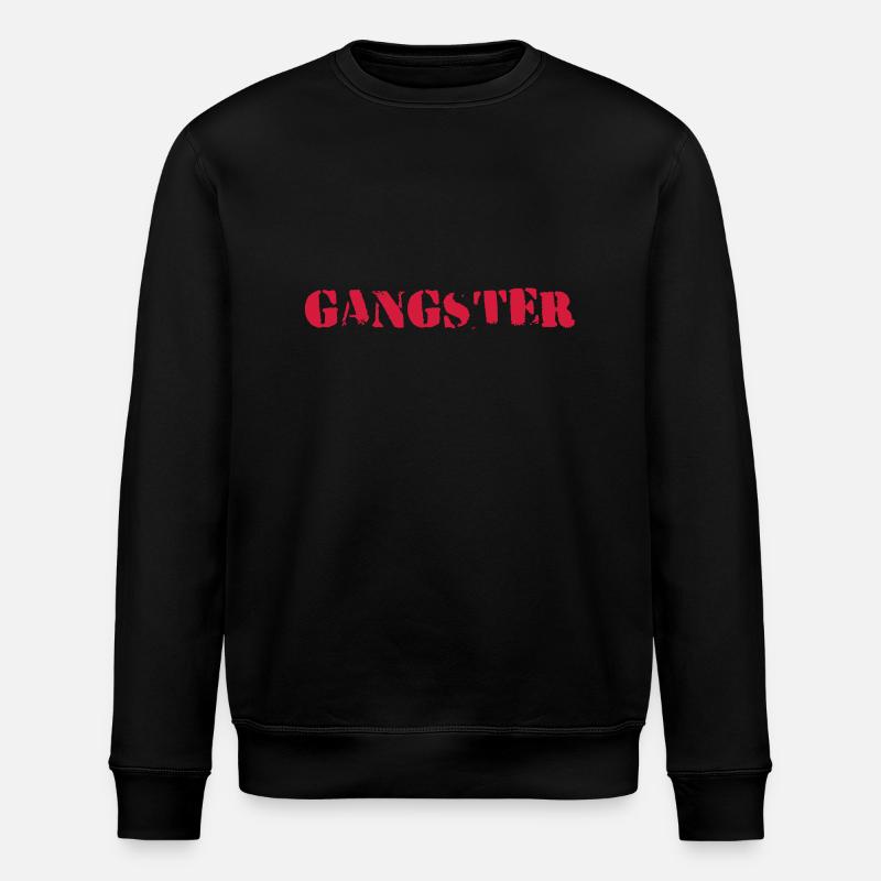 Gangster - Stanley/Stella Unisex Bio-Sweatshirt ROLLER - Schwarz