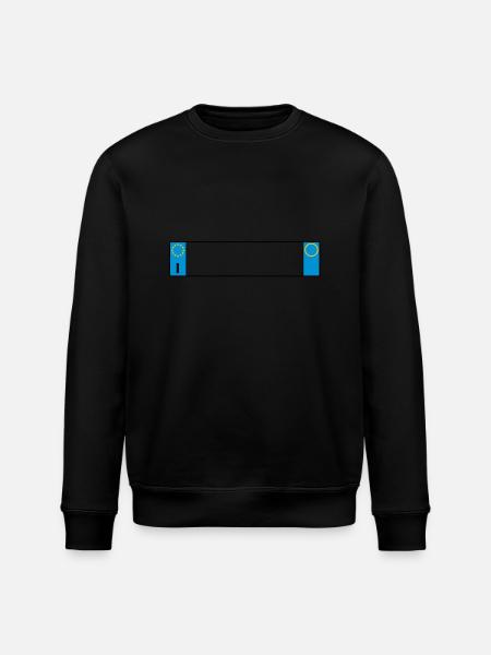 Italien Platte_g1 - Stanley/Stella Unisex Bio-Sweatshirt ROLLER - Schwarz