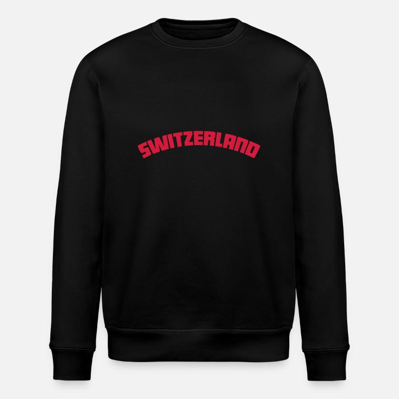 switzerland - Sweat bio ROLLER Stanley/Stella Unisexe - noir