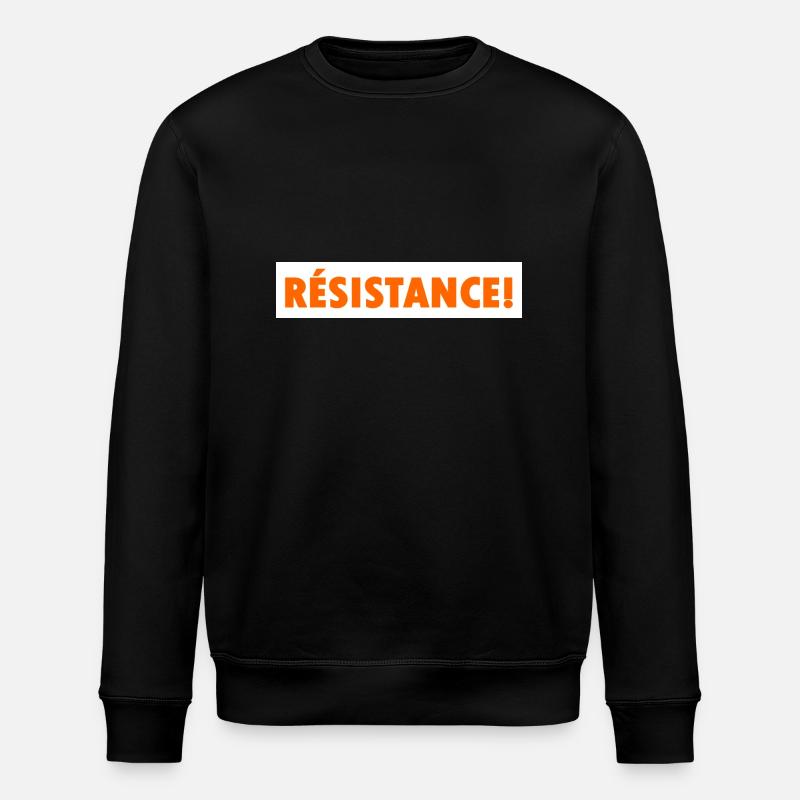 Résistance - Sweat bio ROLLER Stanley/Stella Unisexe - noir