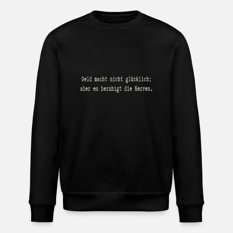 Geld - Stanley/Stella Unisex Bio-Sweatshirt ROLLER - Schwarz