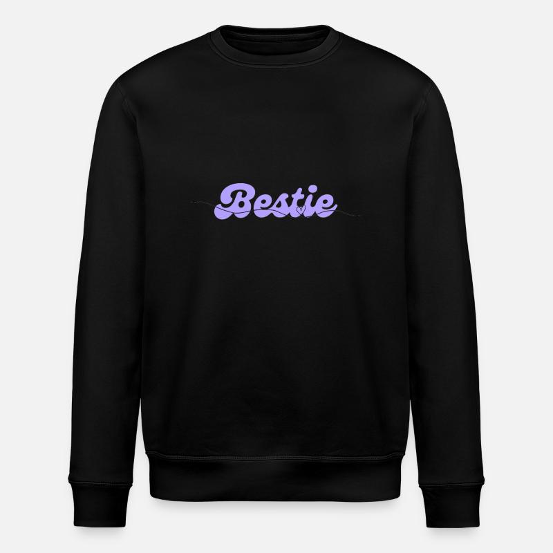 Cœur de bête - Sweat bio ROLLER Stanley/Stella Unisexe - noir