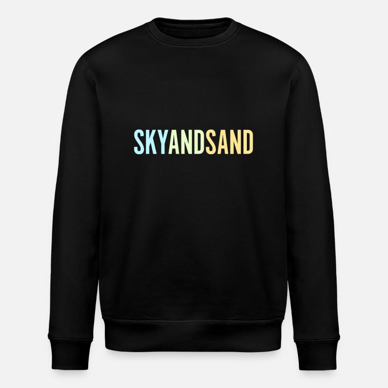 Sky And Sand - Stanley/Stella Unisex Bio-Sweatshirt ROLLER - Schwarz