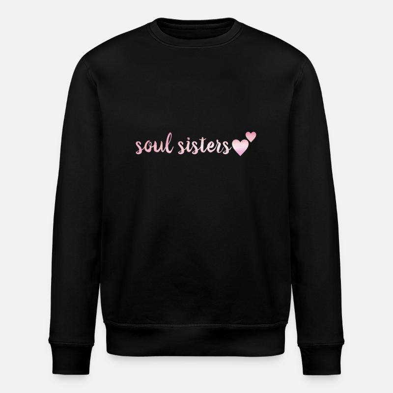 Soul Sisters - Stanley/Stella Unisex Bio-Sweatshirt ROLLER - Schwarz