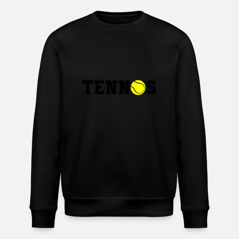tennis - Sweat bio ROLLER Stanley/Stella Unisexe - noir