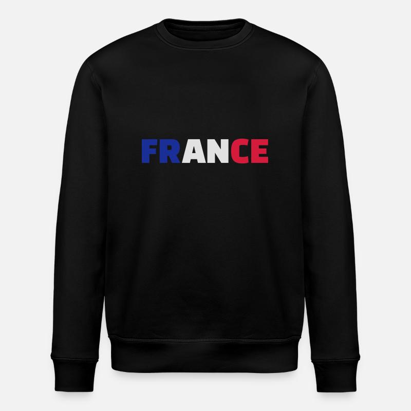 France - Sweat bio ROLLER Stanley/Stella Unisexe - noir