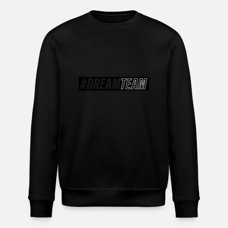 dream team - Stanley/Stella Unisex Bio-Sweatshirt ROLLER - Schwarz