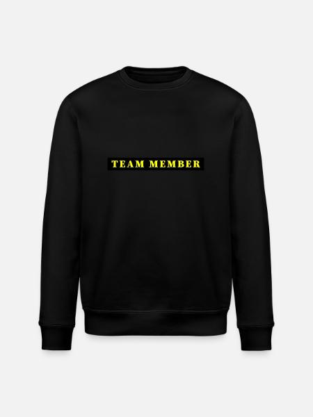 Team Member - Stanley/Stella ROLLER Unisex Organic Sweatshirt - black