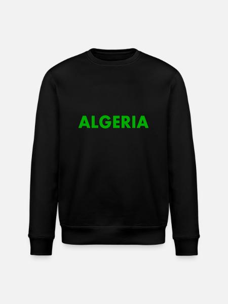 algeria - Stanley/Stella ROLLER Unisex Organic Sweatshirt - black