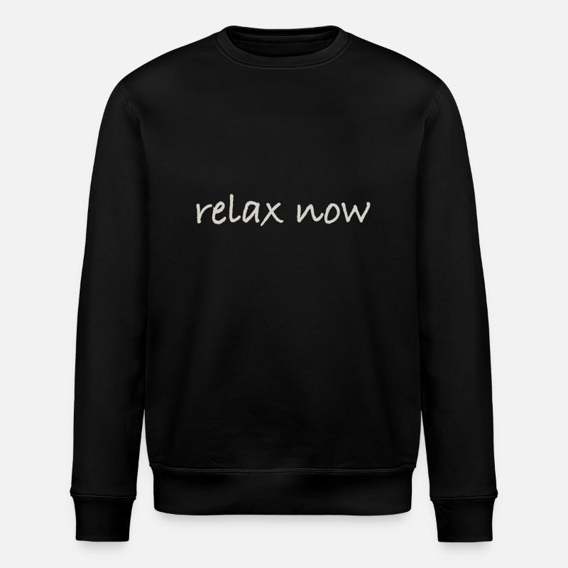 Détendez-vous maintenant - Sweat bio ROLLER Stanley/Stella Unisexe - noir