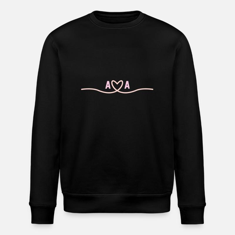 Liebe von A&A - Stanley/Stella Unisex Bio-Sweatshirt ROLLER - Schwarz
