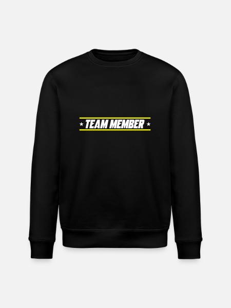 Team Member - Stanley/Stella ROLLER Unisex Organic Sweatshirt - black