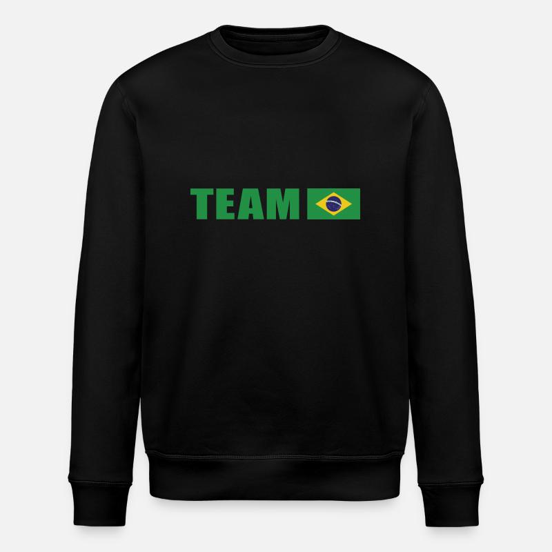 Équipe de soutien au Brésil - Sweat bio ROLLER Stanley/Stella Unisexe - noir