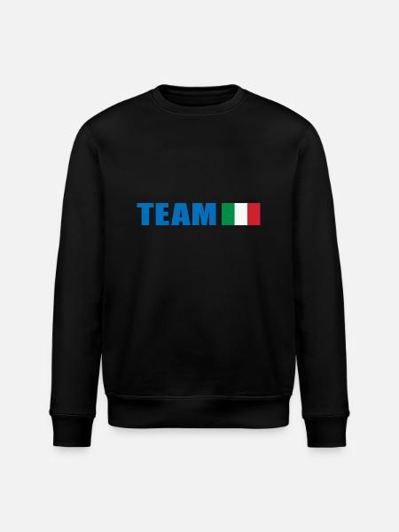 Support-Team Italien - Stanley/Stella Unisex Bio-Sweatshirt ROLLER - Schwarz
