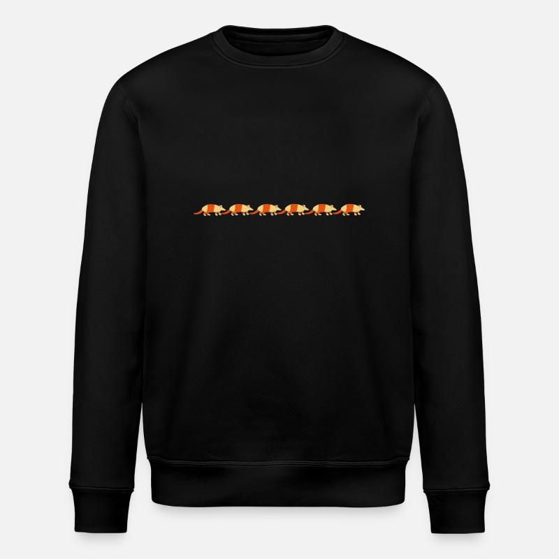 Armadillo - Stanley/Stella ROLLER Unisex Organic Sweatshirt - black
