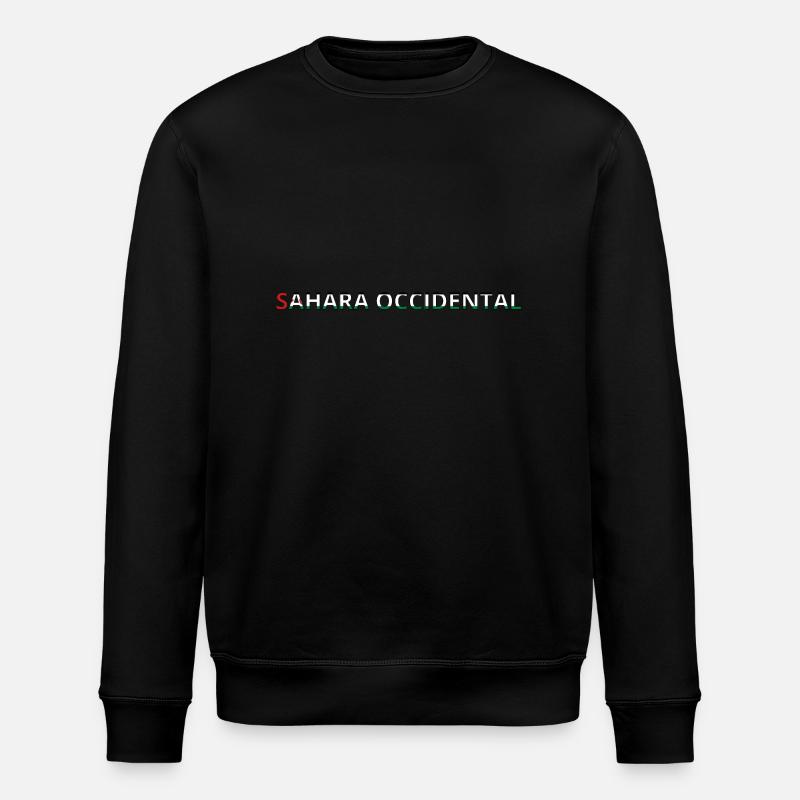 Drapeau Sahara Occidental - Sweat bio ROLLER Stanley/Stella Unisexe - noir