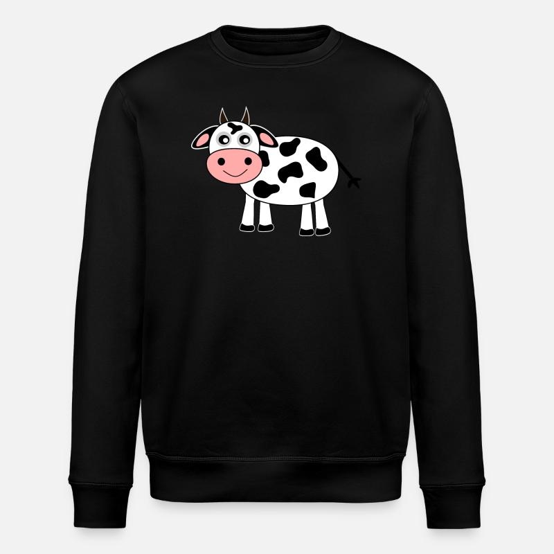 Vache - Sweat bio ROLLER Stanley/Stella Unisexe - noir