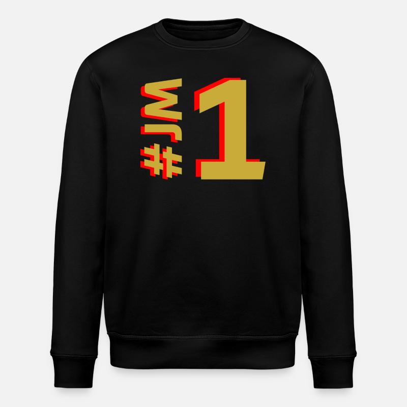 JM1 - Stanley/Stella ROLLER Unisex Organic Sweatshirt - black