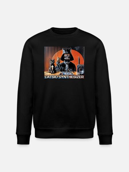 Catsio Synthesizer - Stanley/Stella Unisex Bio-Sweatshirt ROLLER - Schwarz