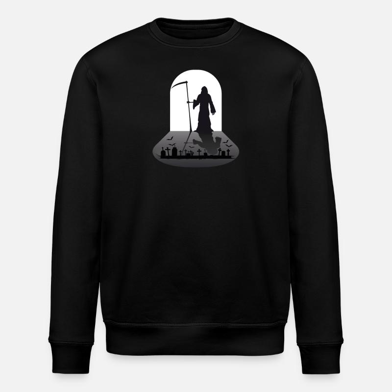 Faucheuse Sensenmann - Sweat bio ROLLER Stanley/Stella Unisexe - noir