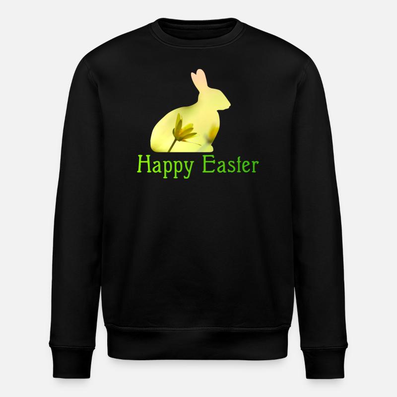 Joyeuses Pâques - Sweat bio ROLLER Stanley/Stella Unisexe - noir