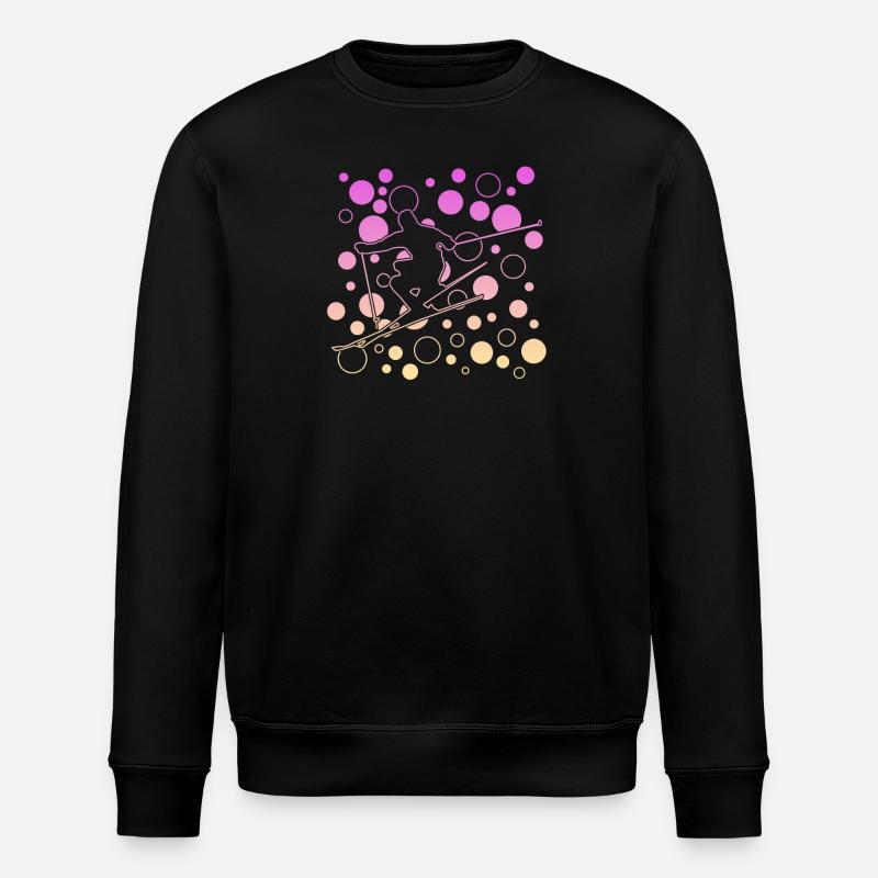 Ski - Stanley/Stella Unisex Bio-Sweatshirt ROLLER - Schwarz