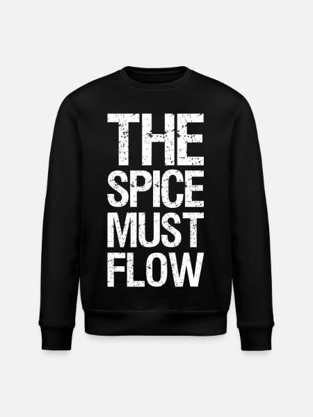the spice must flow - Stanley/Stella Unisex Bio-Sweatshirt ROLLER - Schwarz