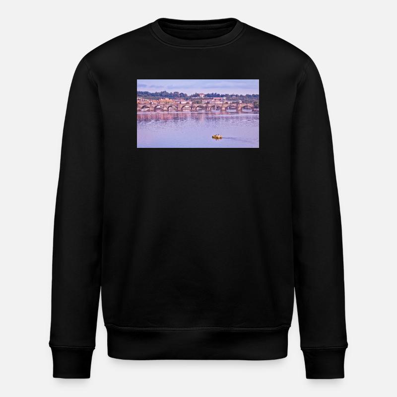 Prag Praha - Stanley/Stella Unisex Bio-Sweatshirt ROLLER - Schwarz