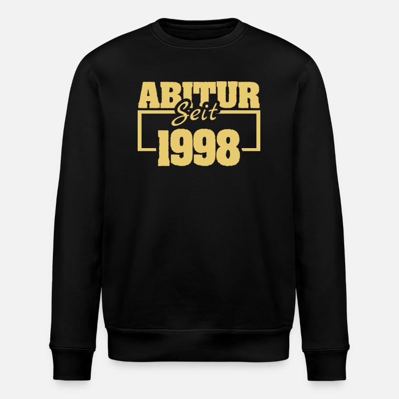 Abiturient 1998 - Stanley/Stella Unisex Bio-Sweatshirt ROLLER - Schwarz