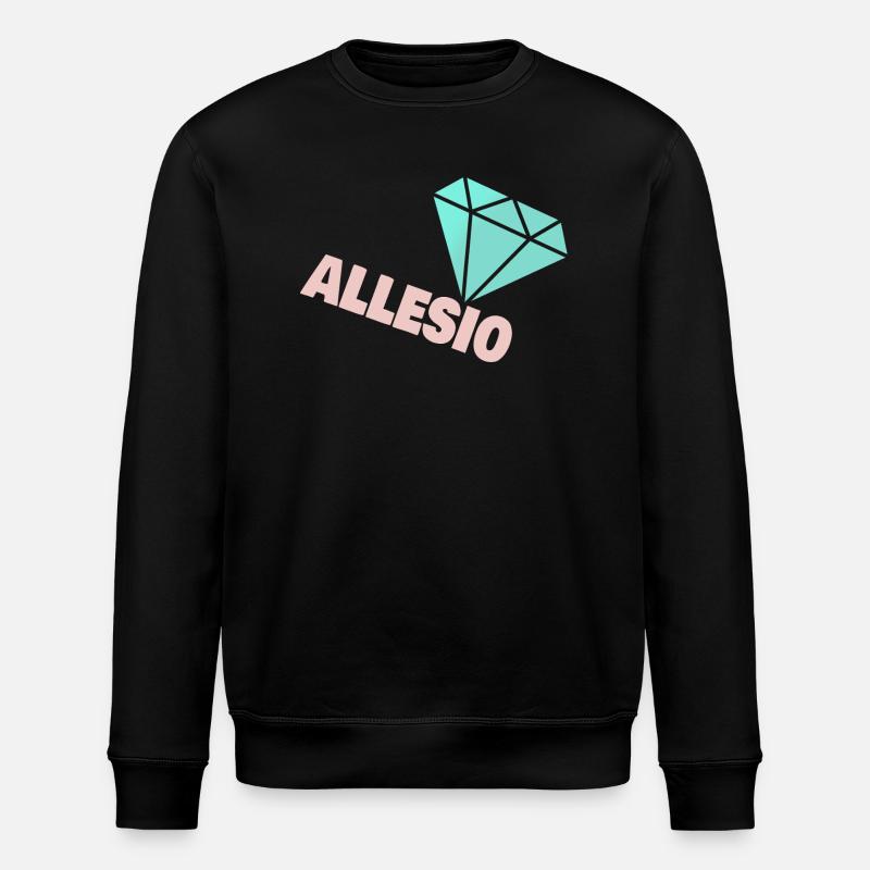 Gift for Allesio - Stanley/Stella ROLLER Unisex Organic Sweatshirt - black