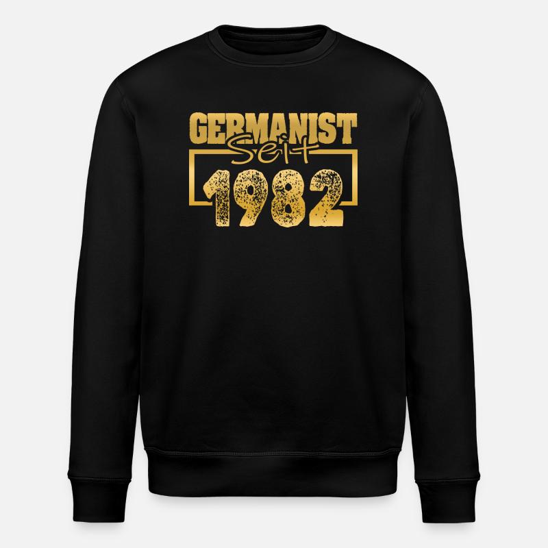 1982 - Stanley/Stella Unisex Bio-Sweatshirt ROLLER - Schwarz