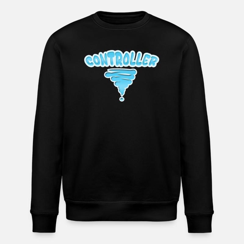 Controller als Beruf - Stanley/Stella Unisex Bio-Sweatshirt ROLLER - Schwarz