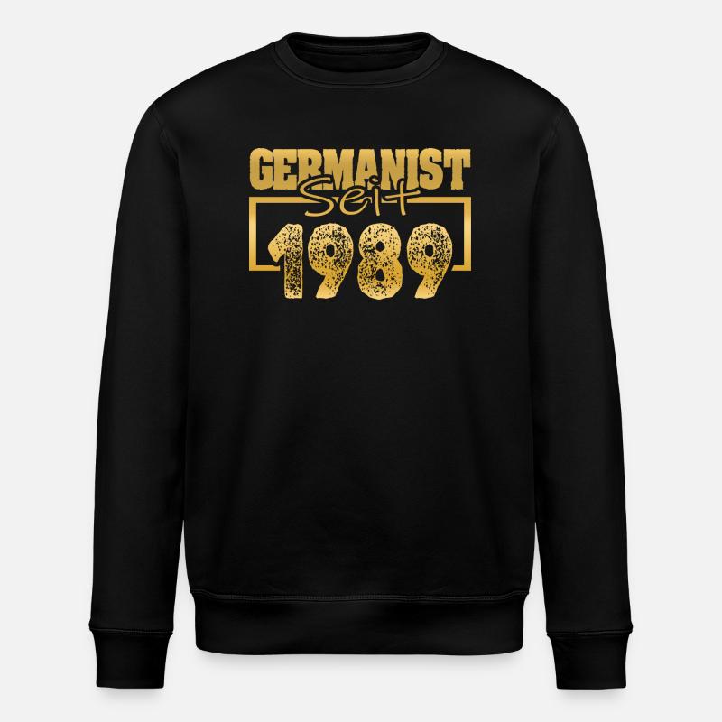 1989 - Stanley/Stella Unisex Bio-Sweatshirt ROLLER - Schwarz