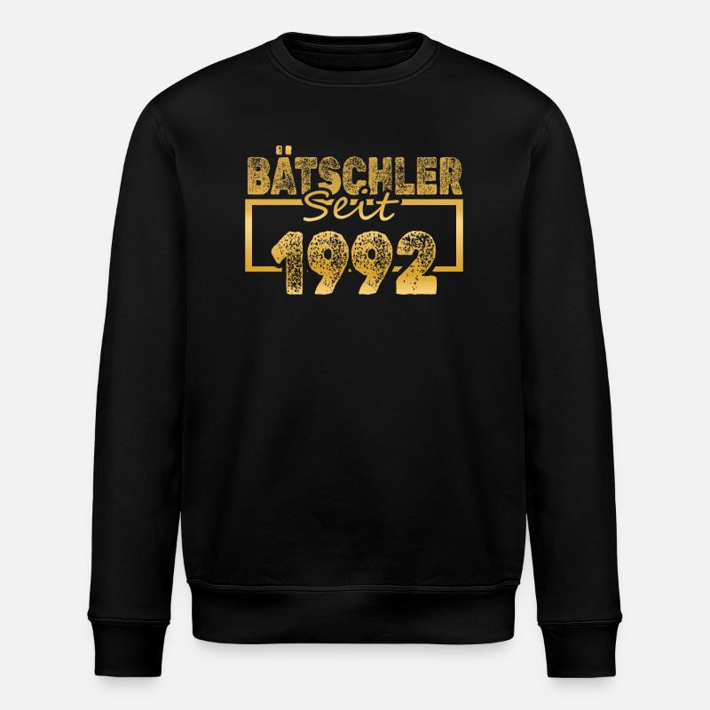 Alleinstehend 1992 - Stanley/Stella Unisex Bio-Sweatshirt ROLLER - Schwarz