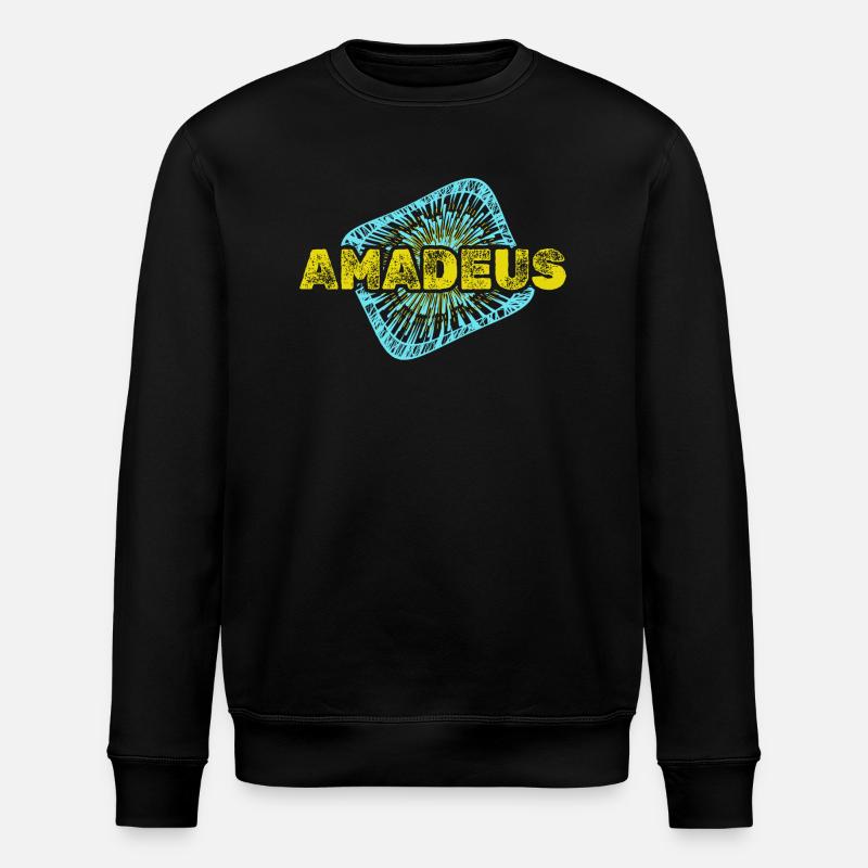 Leisure time Amadeus - Stanley/Stella ROLLER Unisex Organic Sweatshirt - black